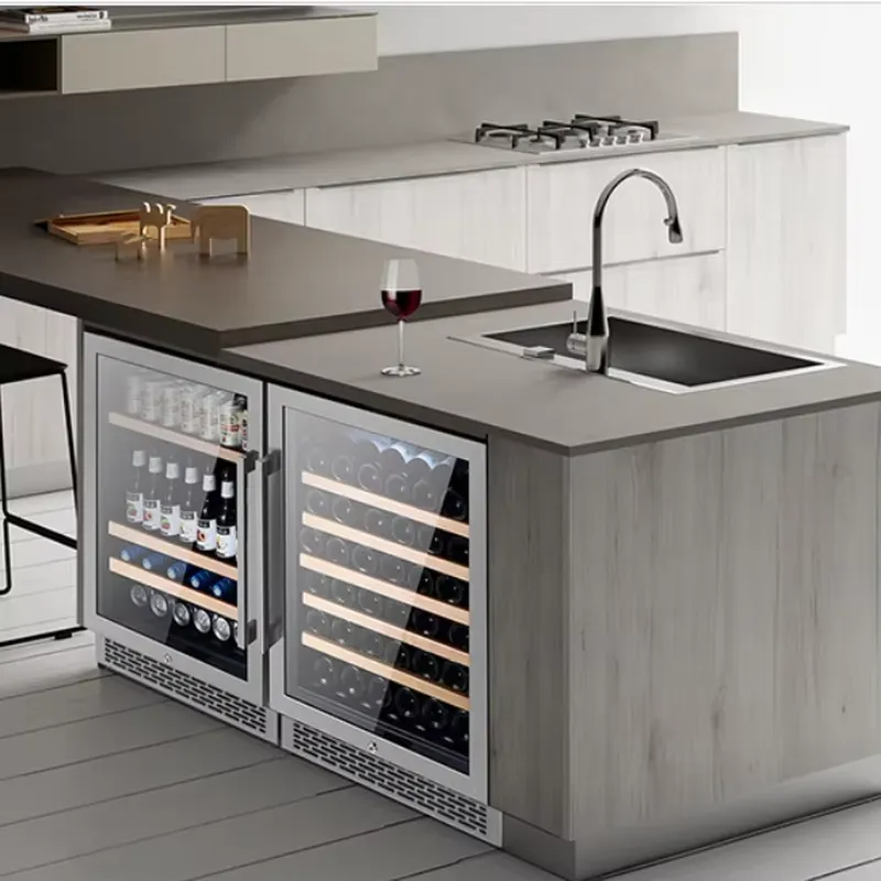 Wine Beer Dual Zone - Nevera para Vinos de 48 Botellas,