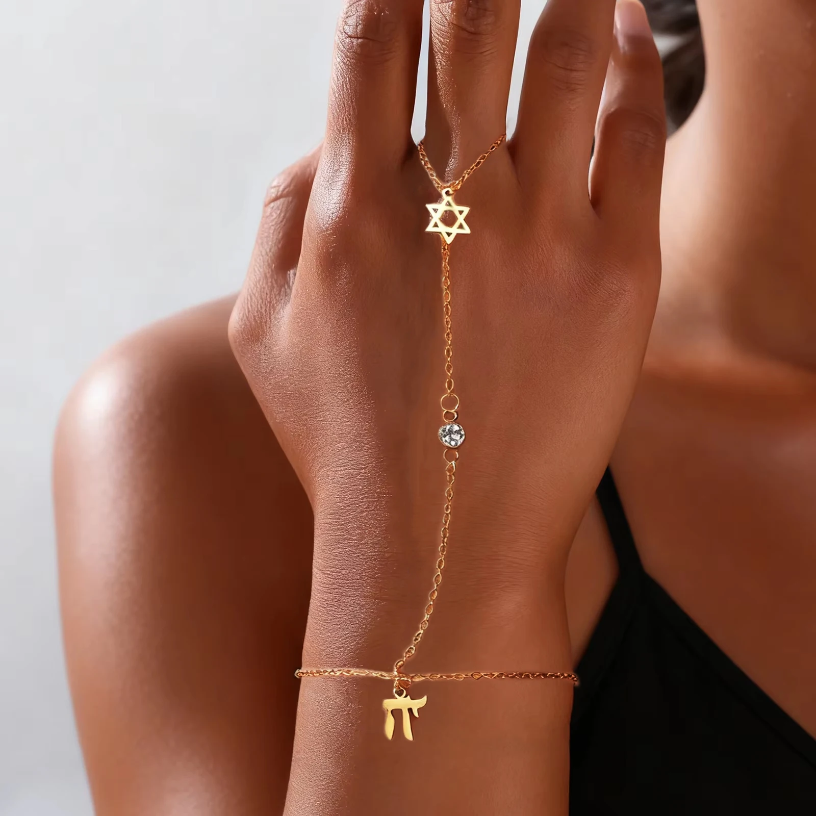 Cocktail Shaker Set - Pulsera de Dedo con Estrella de