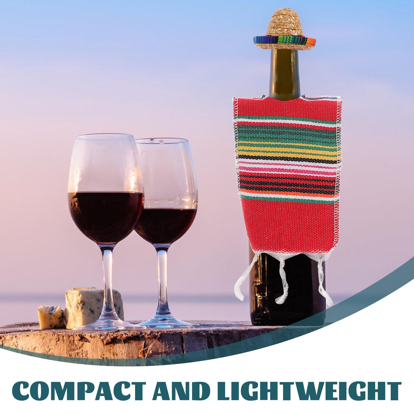 1 juego de decoración con bote - Wine Beer Hat reseña y precio