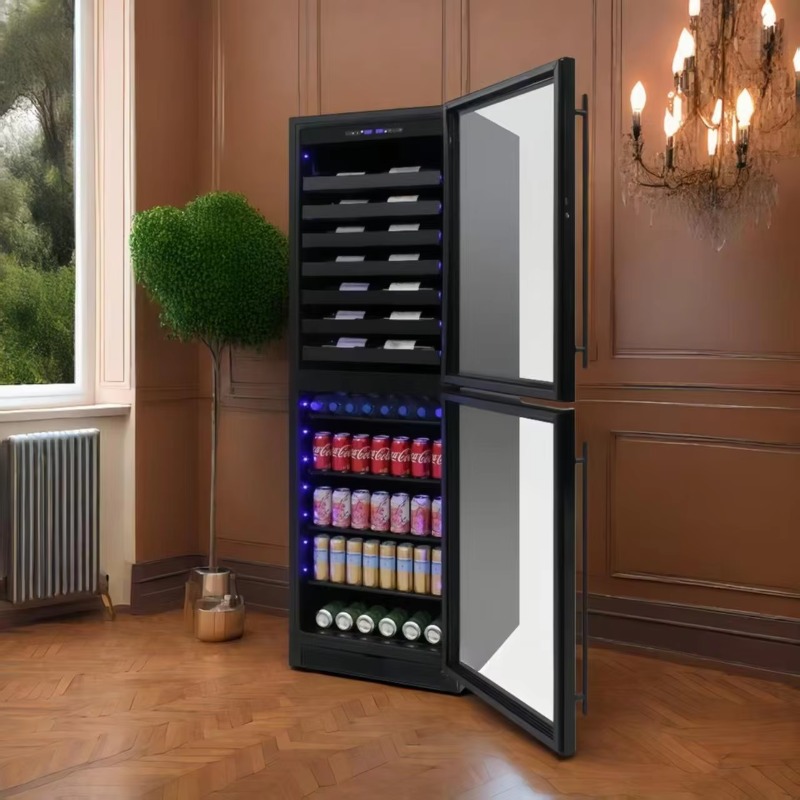 Refrigerador eléctrico intelig - Wine Beer Dual Zone reseña y precio