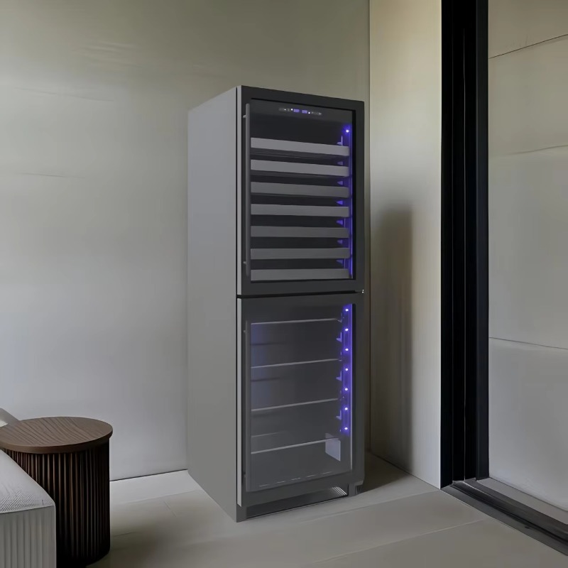 Refrigerador eléctrico intelig - Wine Beer Dual Zone reseña y precio