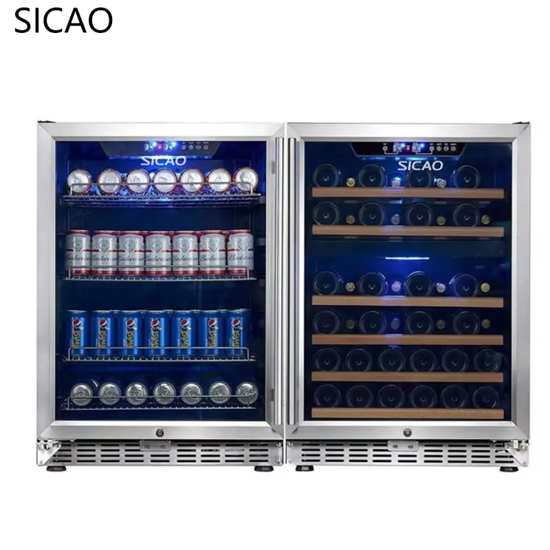 Refrigerador de Vino y Cerveza - Wine Beer Dual Zone reseña y precio
