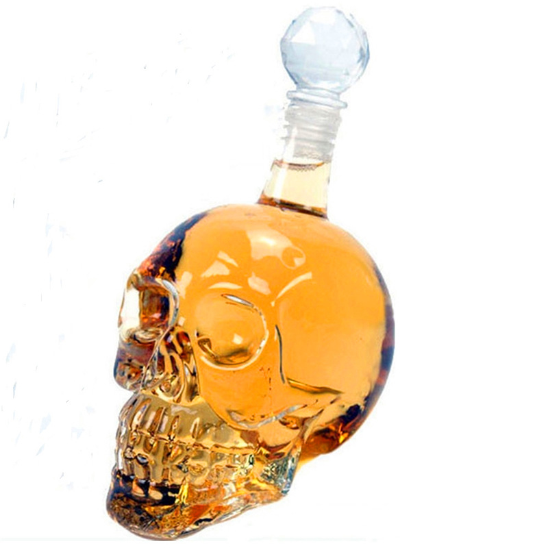 Decantador creativo con cabeza - Whisky Beer And Wine reseña y precio