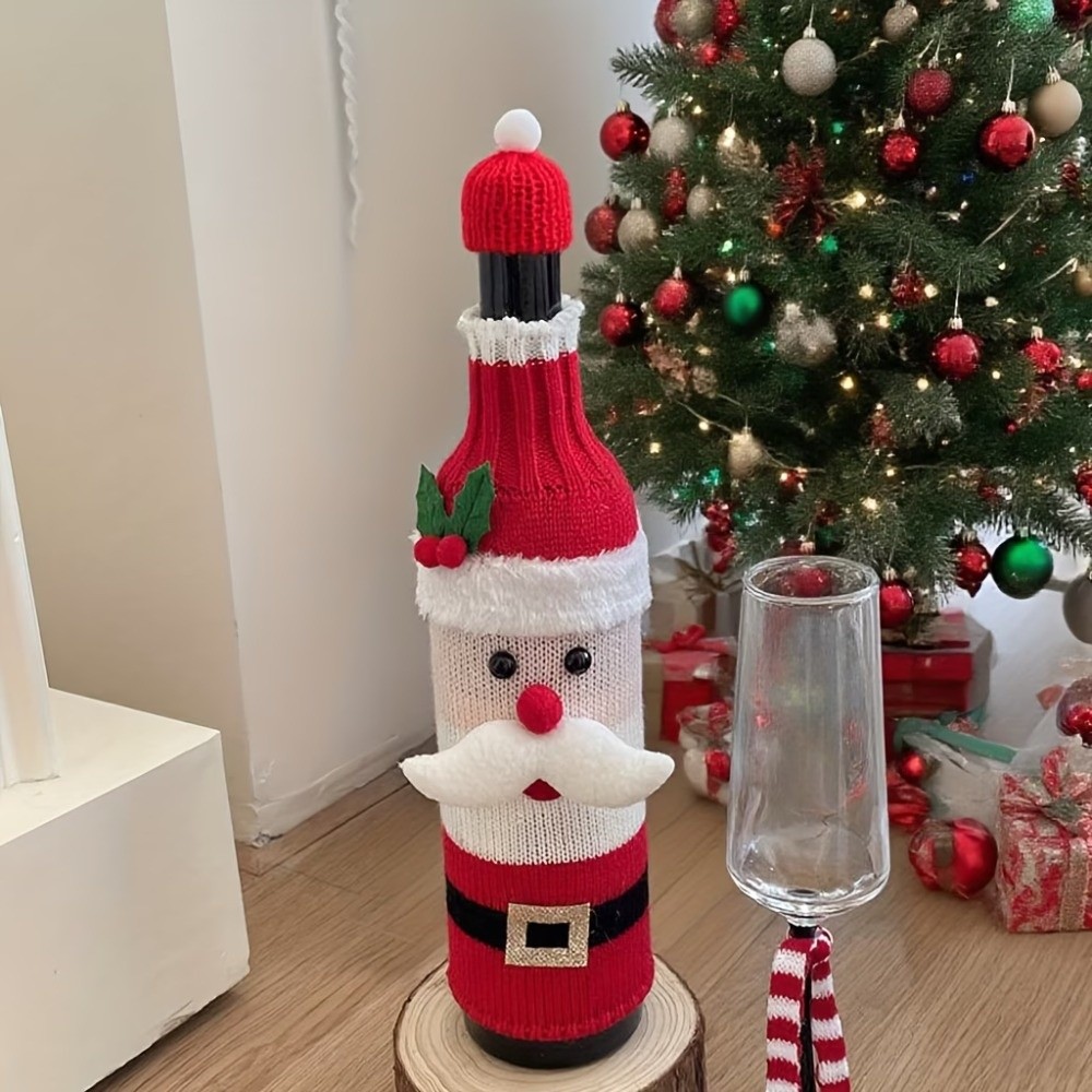 Funda Tejida para Botella de V - Wine Beer Hat reseña y precio